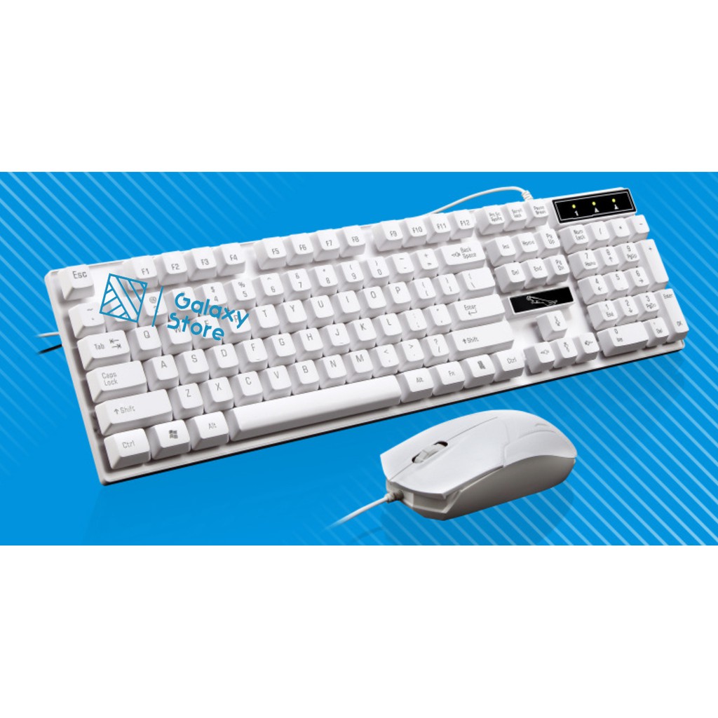 COMBO Bàn phím và chuột giả cơ có Led con báo dùng cho văn phòng chơi game | BigBuy360 - bigbuy360.vn