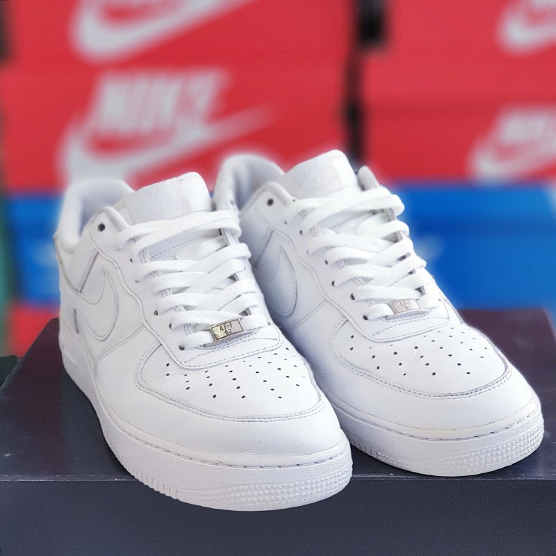 [ Chính Hãng] Giày Nike Air Force I low trắng, nhiều size real 2hand