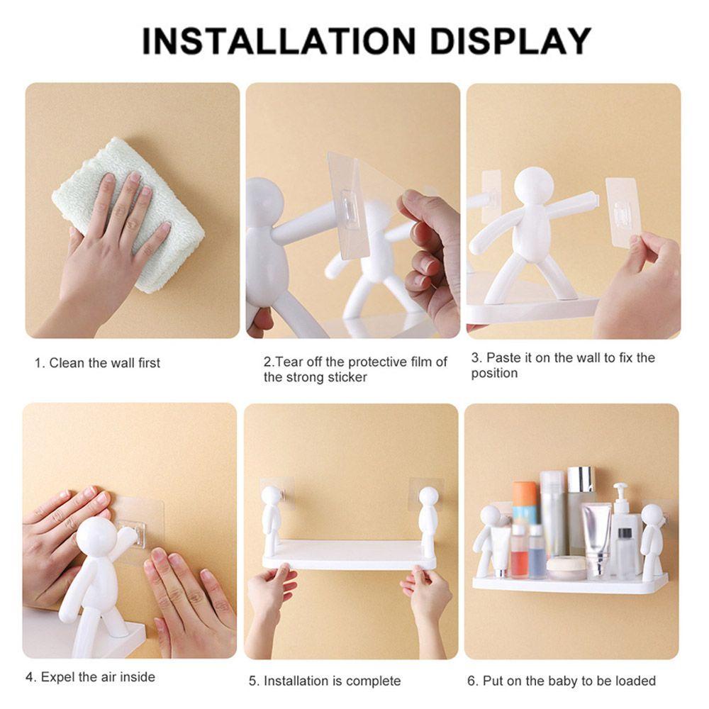 Giá đựng đồ Đựng Lọ Gia Vị Không Cần Đục Lỗ Cho Nhà Bếp