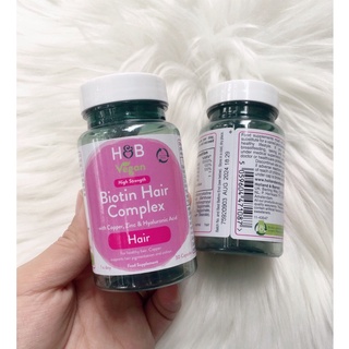Viên uống kích thích mọc tóc biotin hair complex uk
