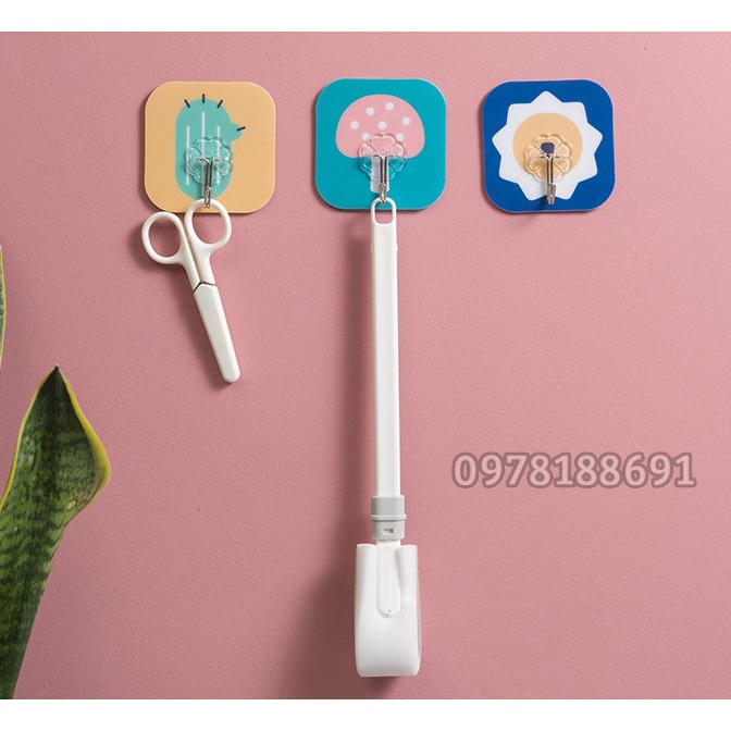 Móc Dán Tường Treo Đồ Hoạ Tiết Ngộ Nghĩnh - HM75
