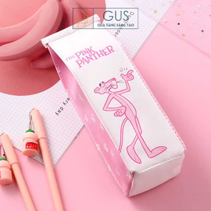 Hộp bút kiểu dáng hộp sữa hình báo hồng GusShop