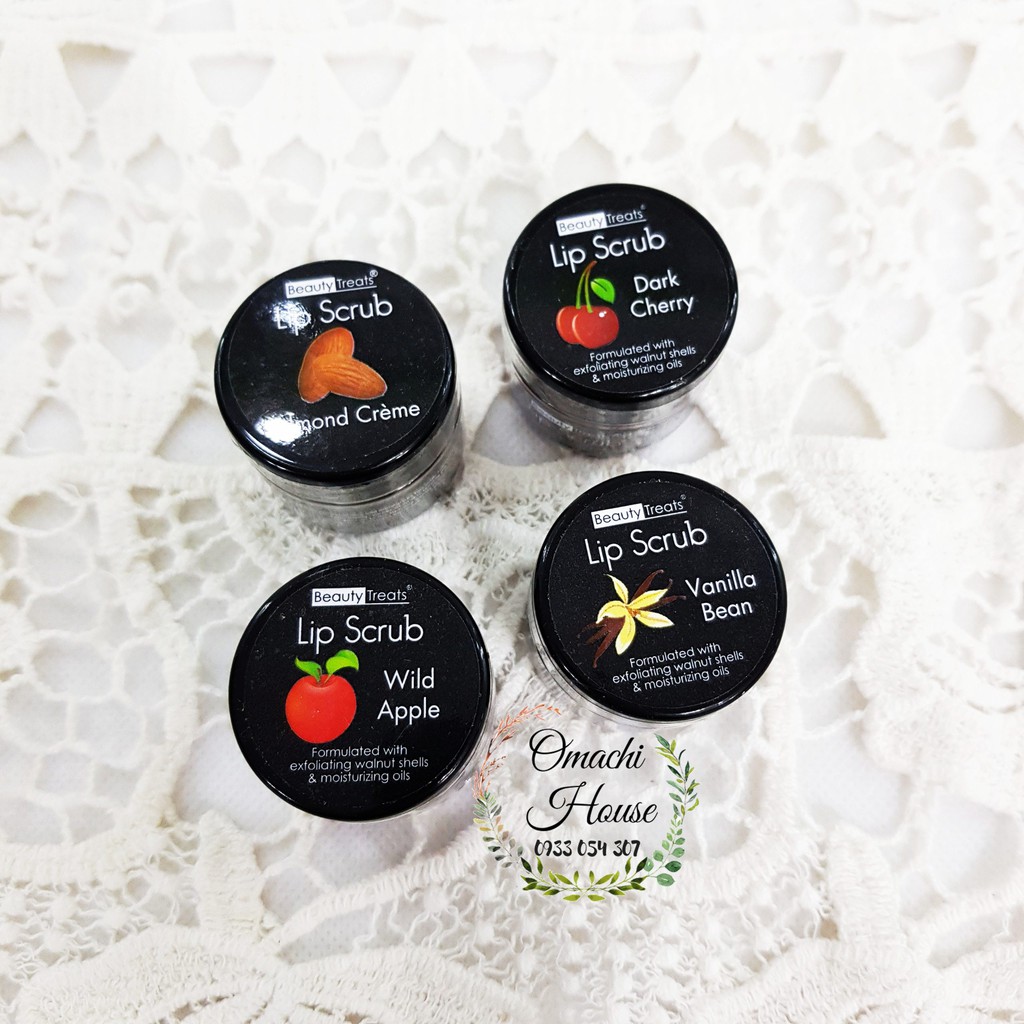Tẩy tế bào chết môi Beauty Treats Lip Scrub