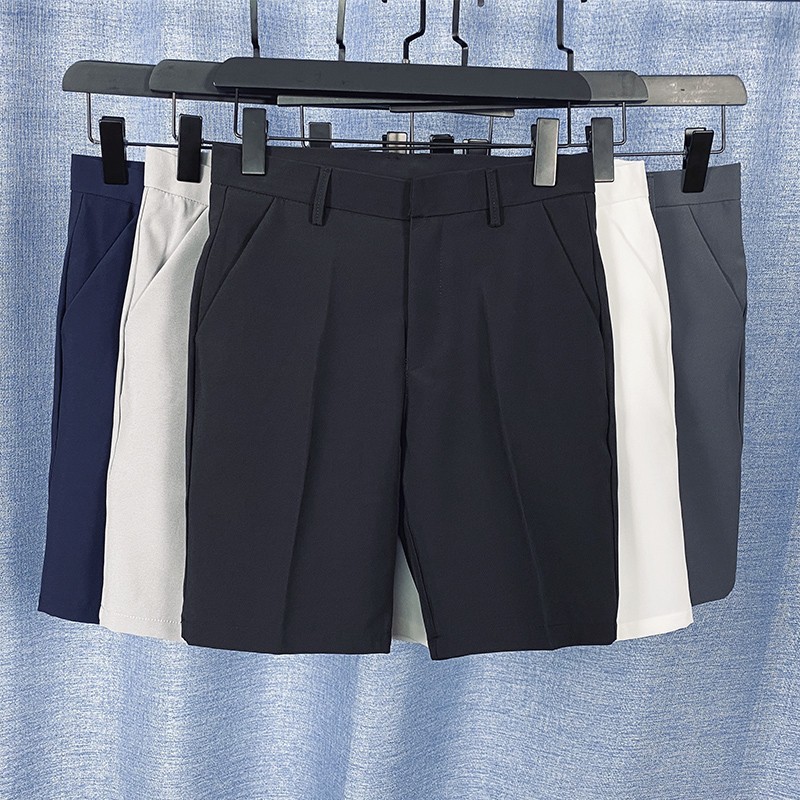 (NEW)Quần short tây nam Hàn Quốc dáng côn, chất vải tuyết mưa cao cấp co giãn nhẹ (QSAT) | BigBuy360 - bigbuy360.vn