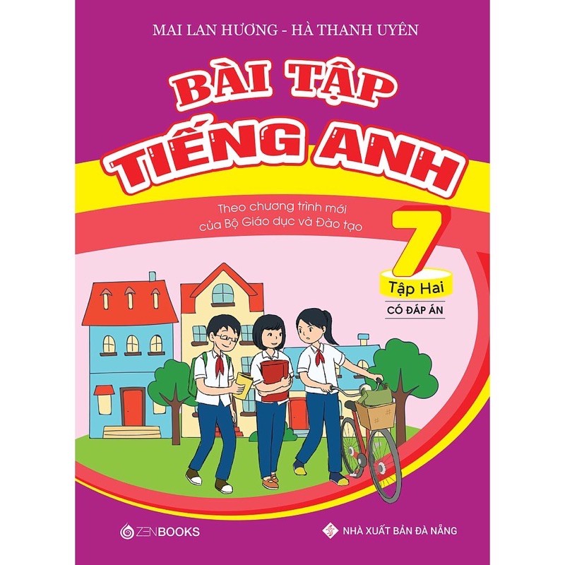 Sách - Bài Tập Tiếng Anh Lớp 7 (tập 2 Có đáp án)