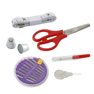 Set of 100 convenient handmade sewing accessories