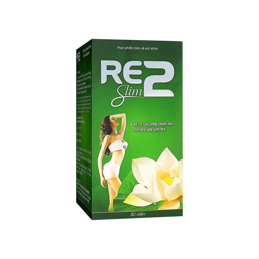 Giảm cân cấp tốc Re2 Slim giúp giảm cân nhanh, giảm cân an toàn hiệu quả cho người có cơ địa khó (30 viên) | BigBuy360 - bigbuy360.vn