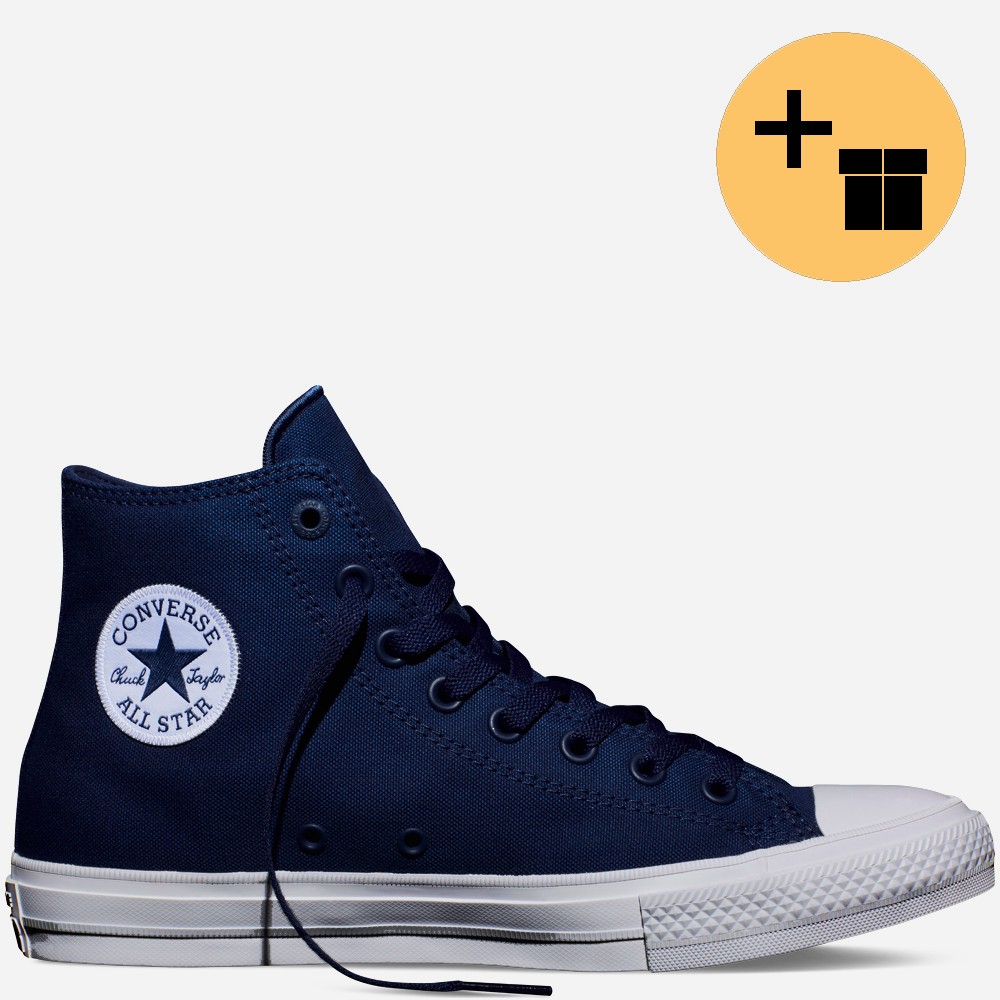 Giày Ck2 AllStar Nam Cổ Cao Xanh Đậm | BigBuy360 - bigbuy360.vn