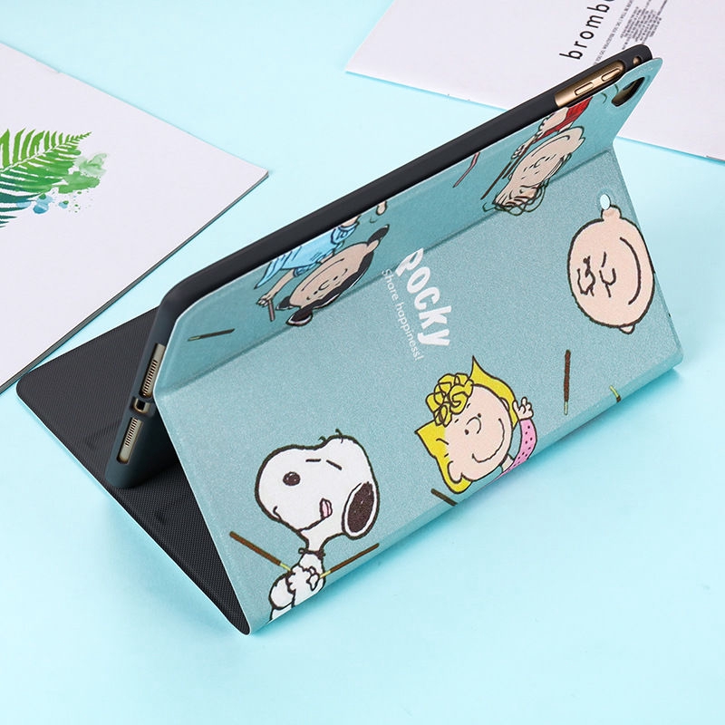 Bao Da Máy Tính Bảng In Hình Snoopy Cho ipad Air ipad Pro ipad Air 2 ipad mini 3 ipad mini 4 ipad 2 ipad 3 ipad 4 ipad mini 2 ipad mini5