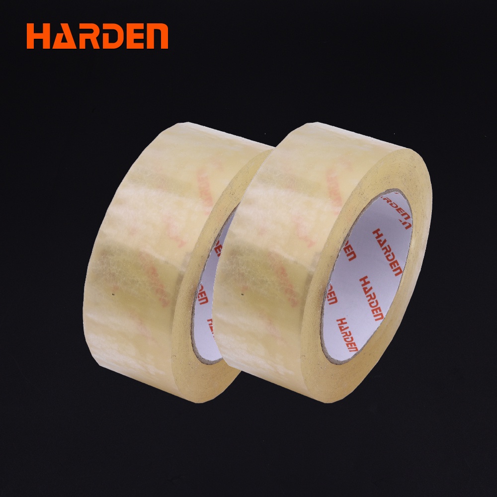 Combo 5 cuộn băng dính cao cấp Harden trong suốt, SIÊU DÍNH, SIÊU DAI, chiều dài 100m, lõi giấy mỏng