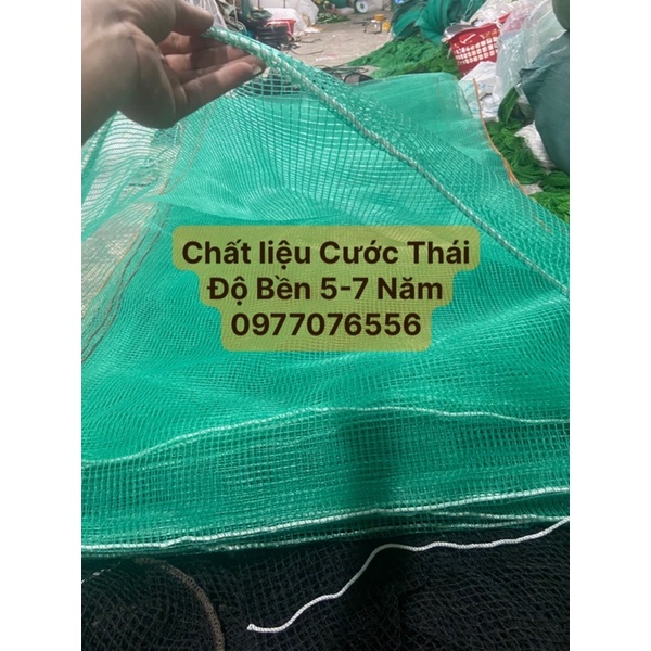 Túi Đựng Cá Lưới Cước Chã Mắt Lưới 8li Hàng Đẹp - May Vắt Xổ