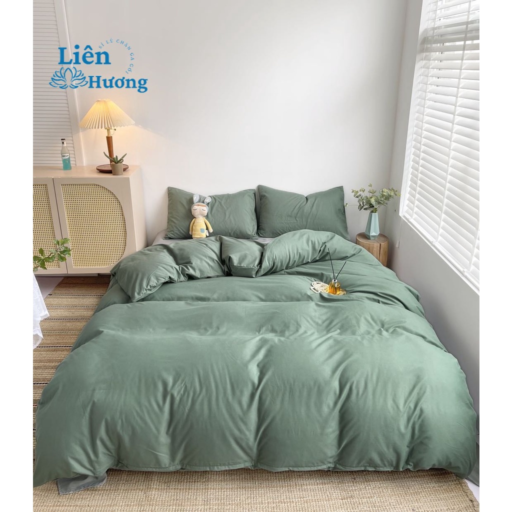 Bộ chăn ga gối cotton tici notang nhập khẩu, bộ 4 món kèm vỏ chăn ga vỏ gối sẵn đủ kích thước