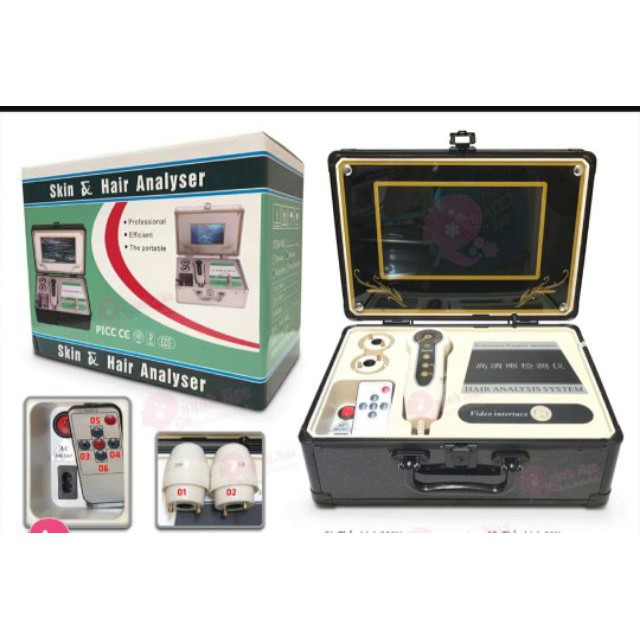 Máy soi da tóc 9 inch có chụp ảnh dùng trong spa ,thẫm mỹ viện