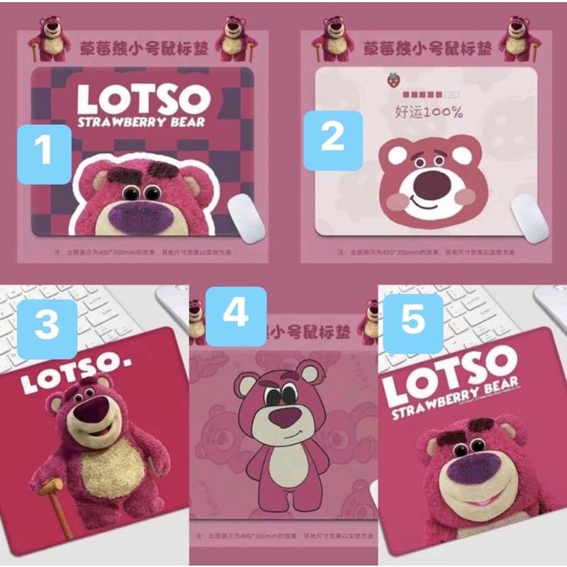 MIẾNG LÓT CHUỘT GẤU LOTSO