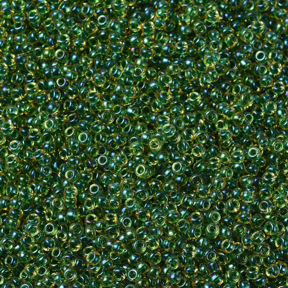 Set 11000 hạt xâu chuỗi Olycraft 10g 2x1.3mm 11/0 lỗ 0.8mm dùng làm trang sức