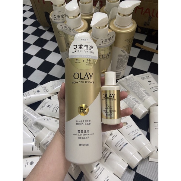 Sữa tắm trắng da Olay B3+ 500ml các loại