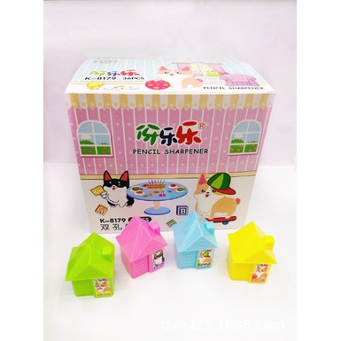Gọt bút ngôi nhà GB15 gọt bút chì cute gọt bút chì dễ thương