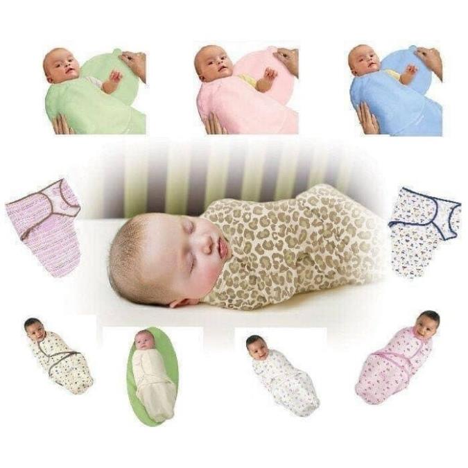 (giá sỉ) KHĂN QUẤN Ủ KÉN SWADDLE ME chống giật mình cho bé