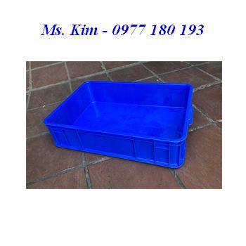 Thùng Nhựa Đặc HS007-KT:610x420x150mm