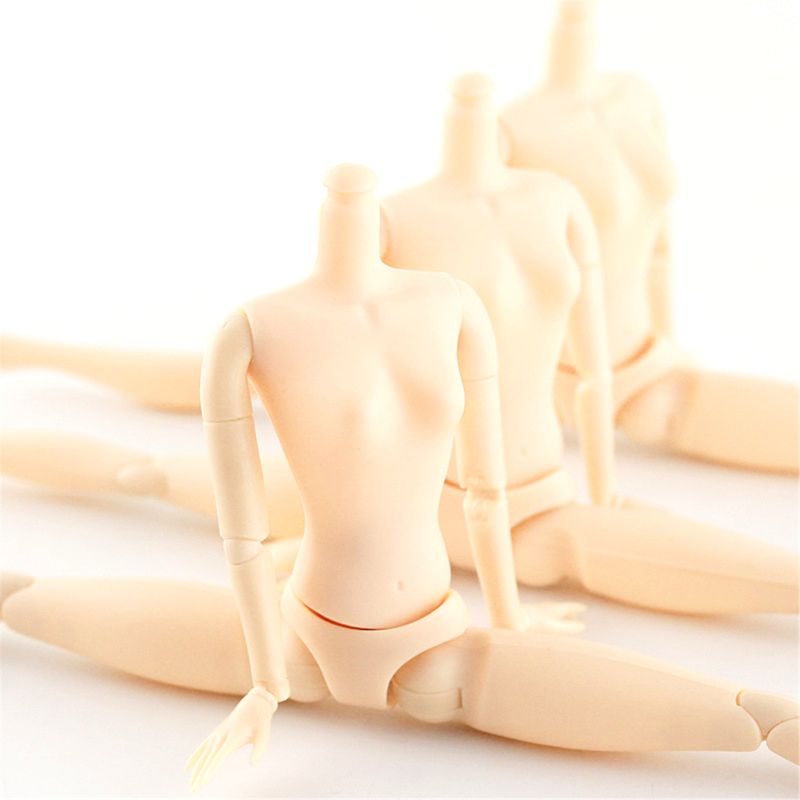 Mô Hình Búp Bê Bjds 30cm 12 Nude Chống Nước Có Khớp Nối DIY