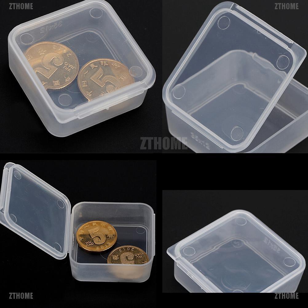 Hộp đựng phụ kiện nhựa trong suốt đa năng tiện dụng kj 5 trong 1