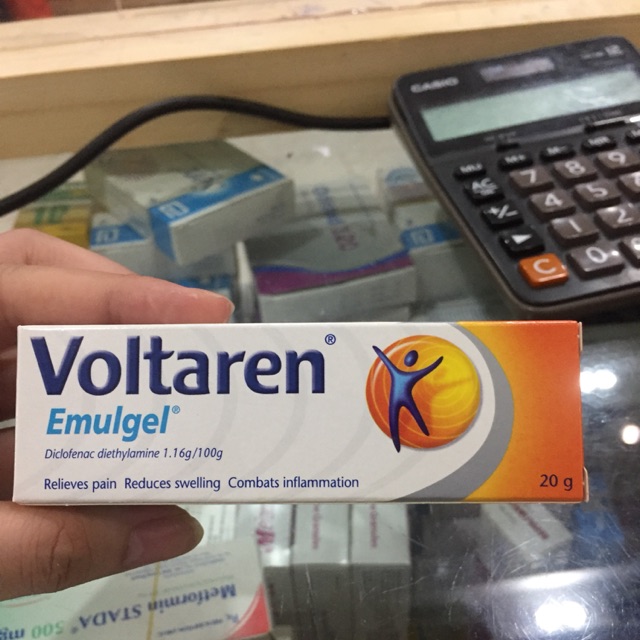 Gel xoa bóp giảm đau cơ Voltaren emulg 20g