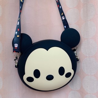 Túi đeo hoạt hình Mickey Silicon cho bé và người lớn