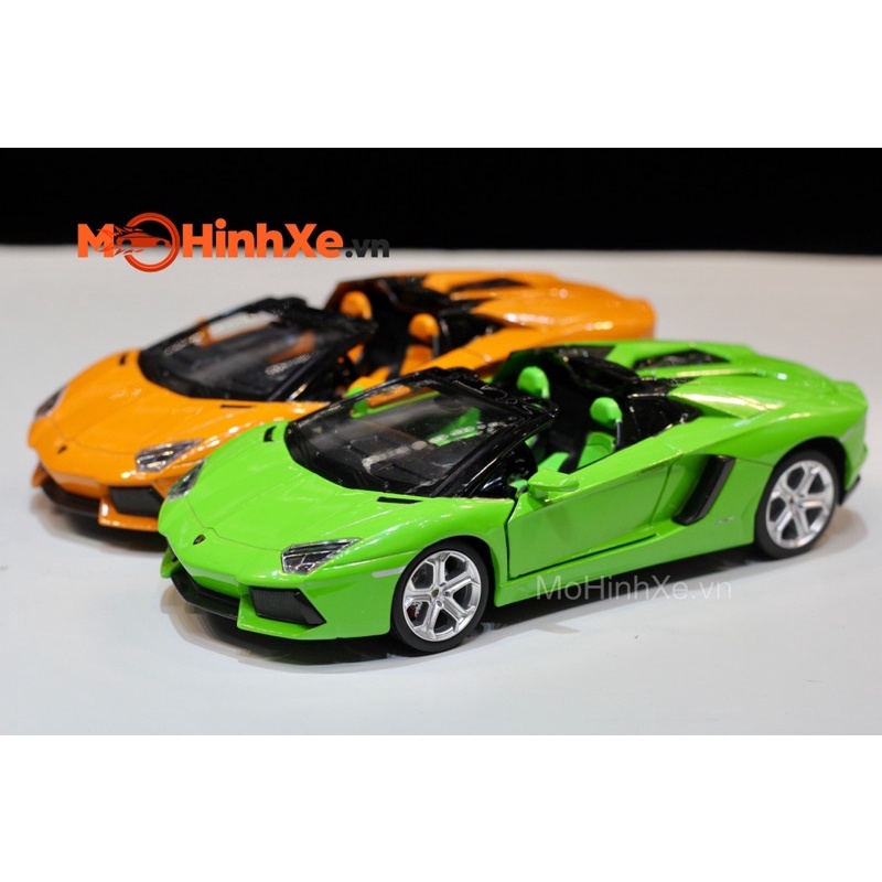 MÔ HÌNH XE LAMBORGHINI AVENTADOR LP700-4 ROADSTER 1:24 MSZ