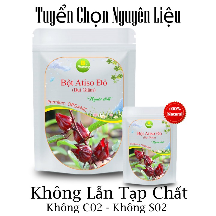 100g Bột atiso đỏ nguyên chất