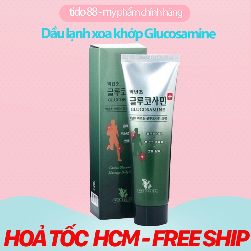 Dầu lạnh xoa bóp khớp Cactus glucosamine massage body cream 150ml NPP tido88