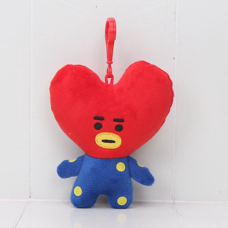 Móc khóa dễ thương cho fan của BTS bt21 TATA van cooky