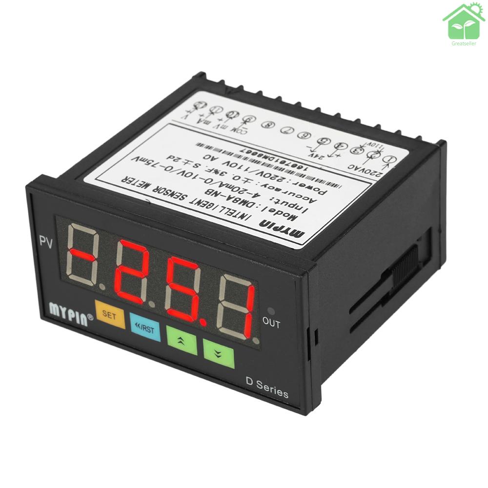 Bộ điều khiển cảm biến đa năng 0-75mV / 4-20mA / 0-10V DM8A-NB gr