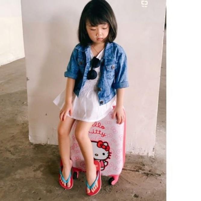 Đặc Biệt❤ Áo Khoác Jean Cho Nam Và Nữ "1-5 Tuổi Tốt Nhất