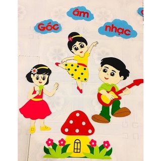 Tranh góc mầm non