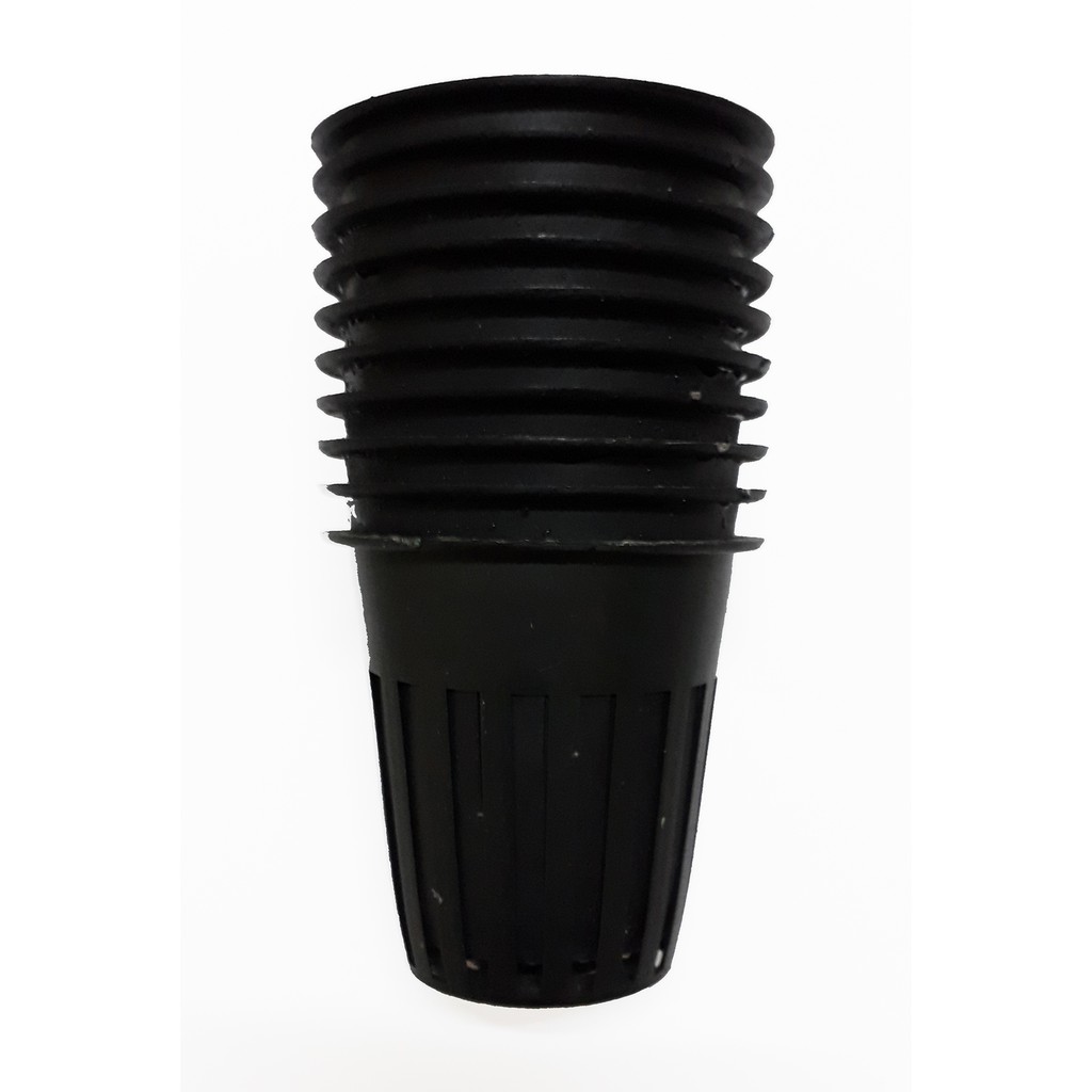 250 rọ màu đen trồng rau thủy canh, khí canh 65mmx 45mm