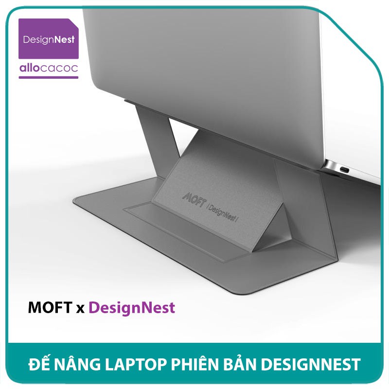 Đế Nâng Tản Nhiệt Macbook Siêu Mỏng Moft Stand x DesignNest