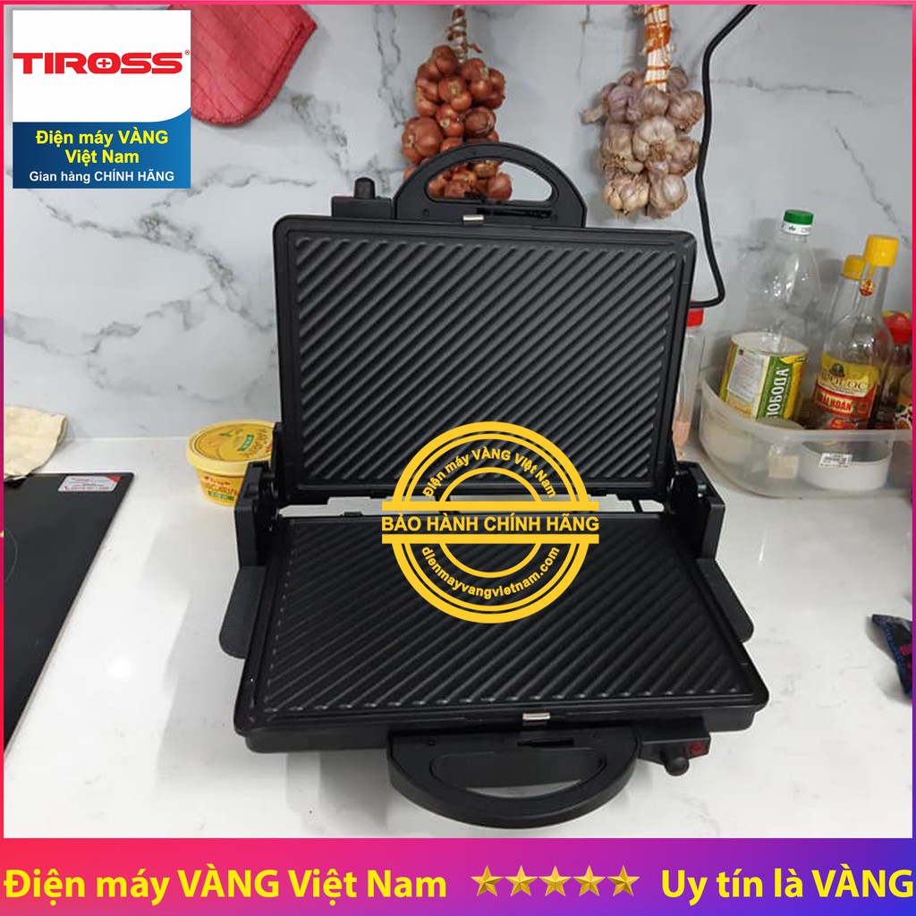 Máy kẹp nướng bánh mỳ đa năng Tiross TS965