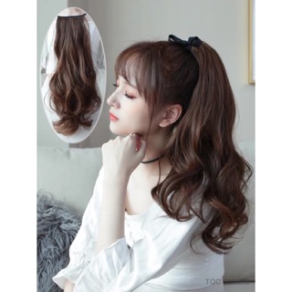 [CAO CẤP] <HÌNH THẬT> TÓC CỘT XOĂN TẦNG 50CM- D19