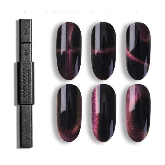 Nam châm vạn năng hơ nổi vân mắt mèo ( hiệu quả nỗi rõ trên sơn nền đen)