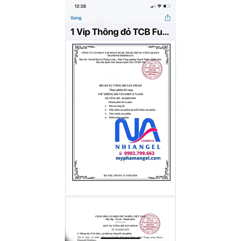 THÔNG ĐỎ— VITAMIN- E ĐẸP DA | Thế Giới Skin Care