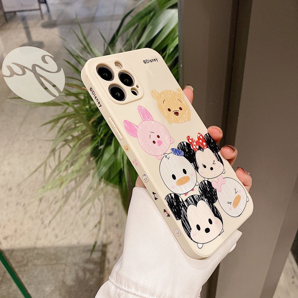 Ốp Điện Thoại Vẽ Hoạt Hình Disney Cho iPhone 7 / 7 plus 8 / 8 / plus / X / XR / XS / 11 / 12 / 13 / Pro / Max / plus / Promax