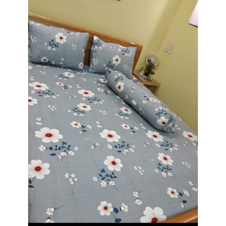 Bộ Drap Cotton THẮNG LỢI 4 món  { đủ size] chat để chọn màu--LƯU Ý ;CÒN  ĐỦ MÀU TRONG LINK NHA , chọn màu nào các bạn