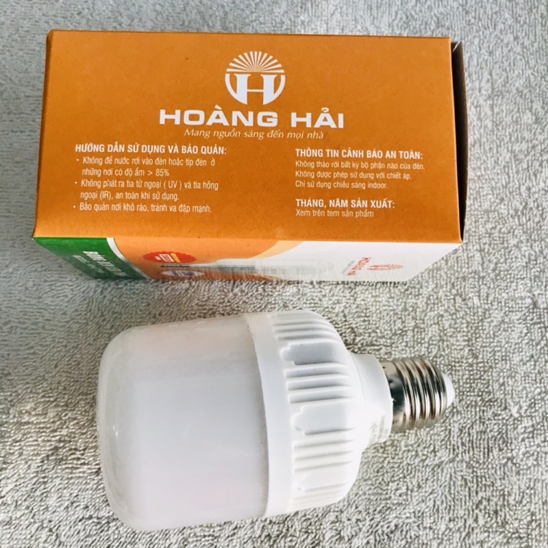 Bóng đèn LED BULB 10W, 15W, 20W, 30W, 40W, 50W siêu tiết kiệm điện, Bóng đèn led búp Trụ nhựa