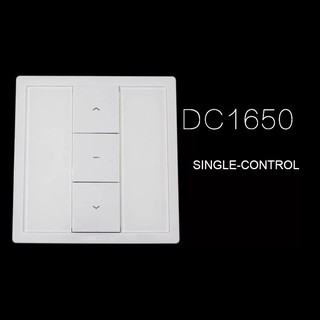 Mặt công tắc gắn tường vuông Dooya RF433