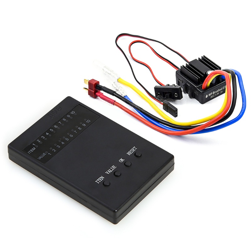 Esc Không Thấm Nước Điều Khiển Tốc Độ Điện Tử zzz 80A 1080 Có Thẻ Lập Trình Cho Xe Điều Khiển Từ Xa DIY