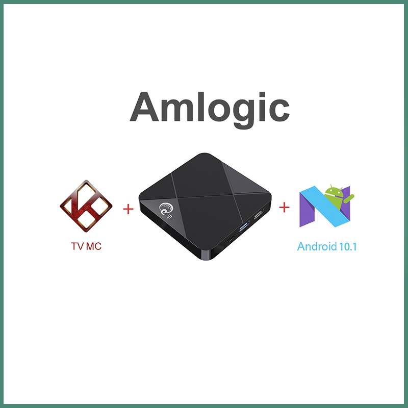 TV Box A95X Q3 Android 10.1 2GB 16GB lõi tứ Cortex-A53 2.4G WiFi 4K HD Android Tivi Box