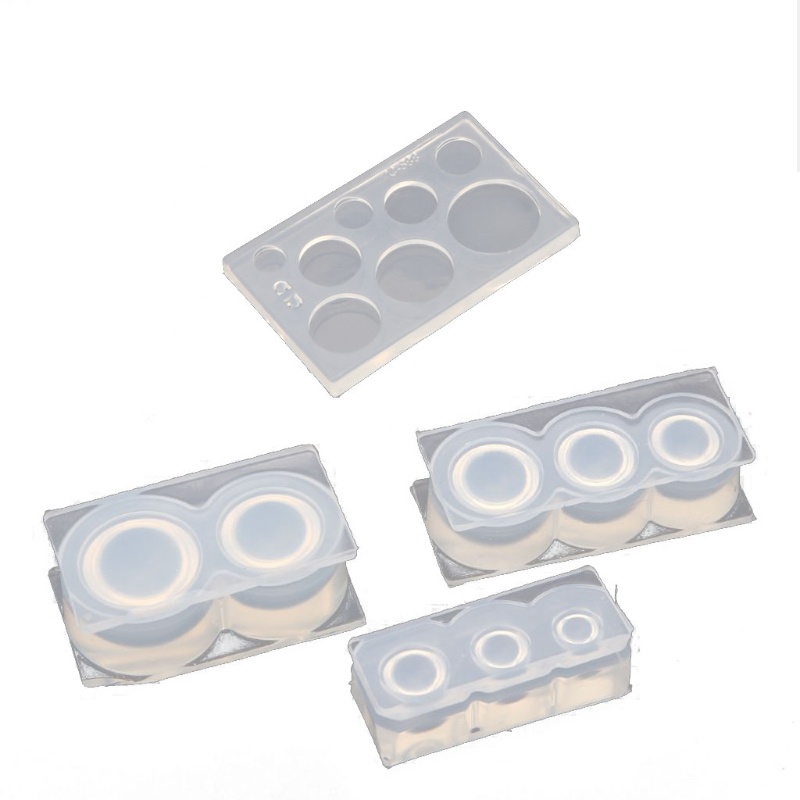 Sa Khuôn Silicone Hình Cầu Rỗng Dùng Làm Đồ Thủ Công DIY Cho Bé