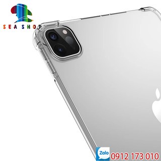 Ốp lưng iPad 2,3,4, Air2, Pro 9.7, 10.2, 10.5 inch, Mini 1, 2, 3, Pro M1,M2, Air5 - 4 Góc dày - Nhựa dẻo - Chống sốc