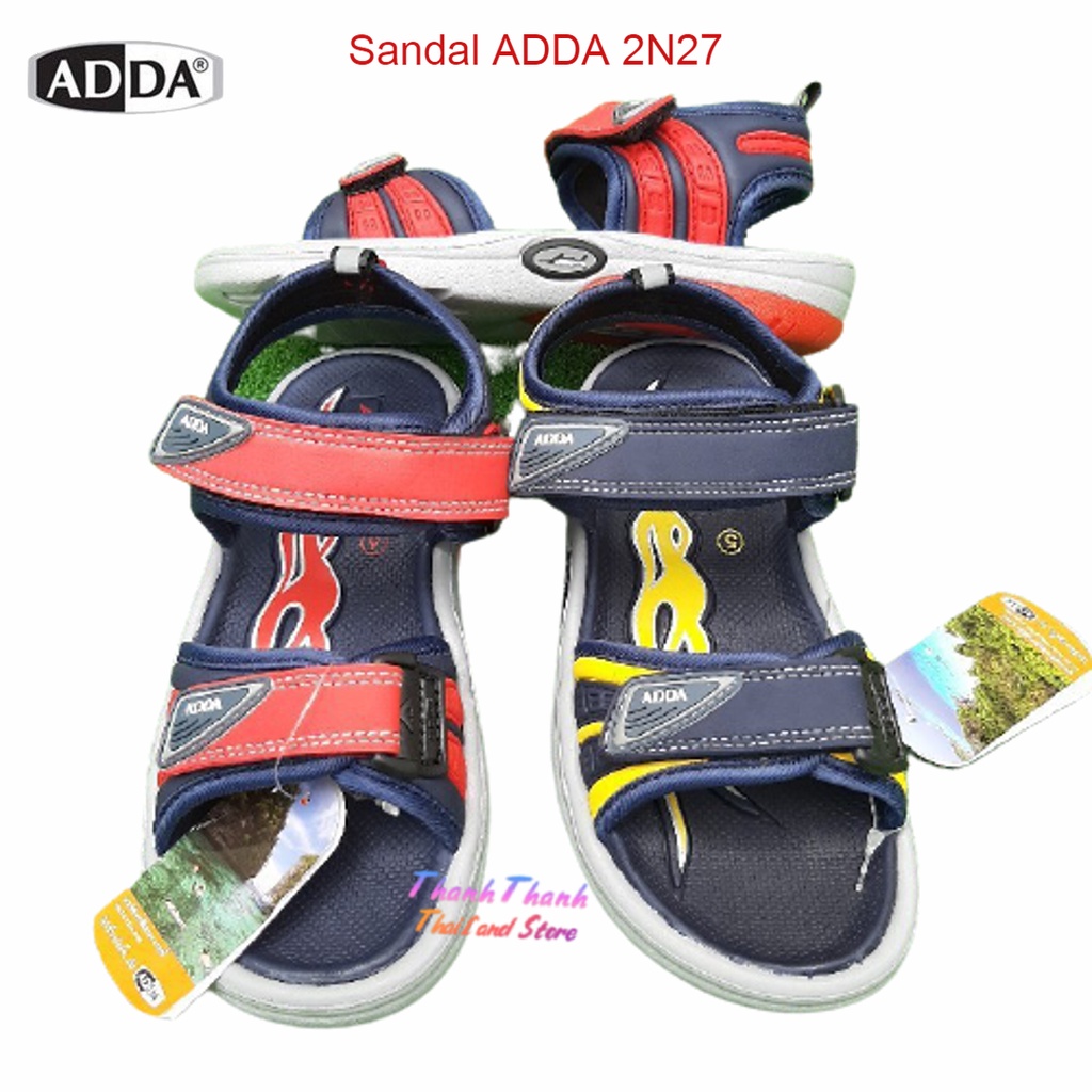 Giày sandal học sinh, Dép quai hậu Thái Lan ADDA 2N27