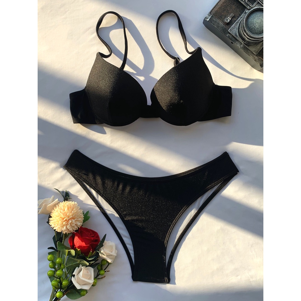 DUNEA Bộ đồ bơi ba mảnh thiết kế quyến rũ thời trang cho nữ